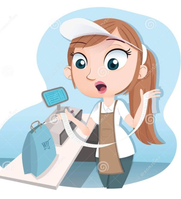 мультяшная женщина