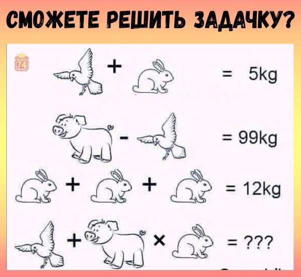 интересные головоломки