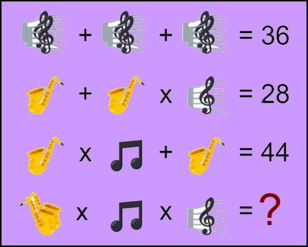 математические головоломки эмодзи