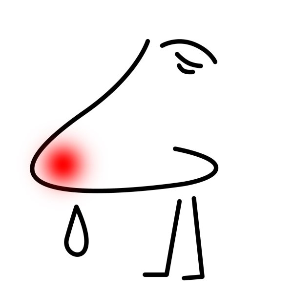 нос рисунки