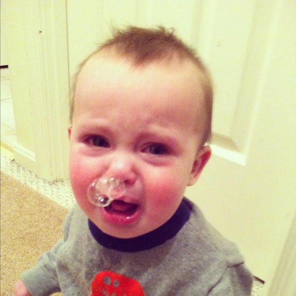 сопливый мальчик