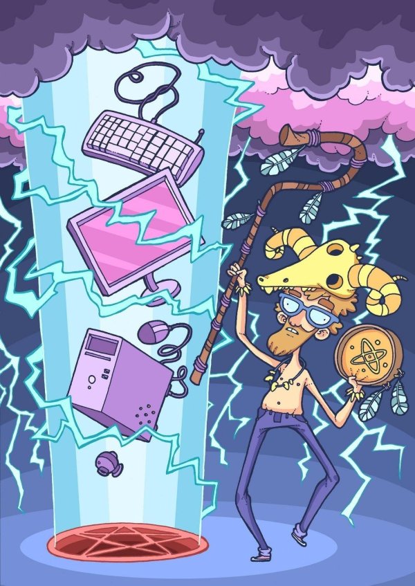 айтишник рисунок