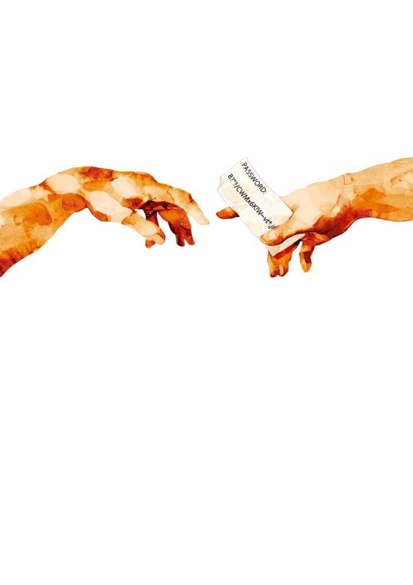 руки картина микеланджело