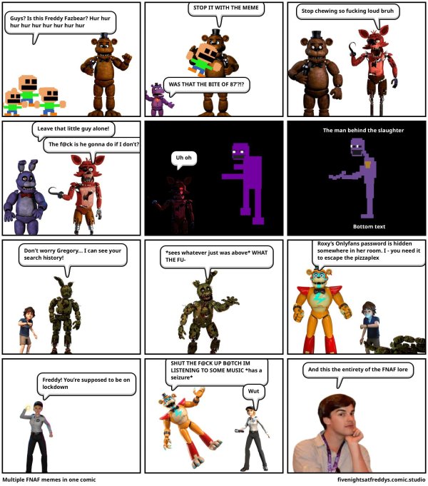 фнаф6 стринктрап