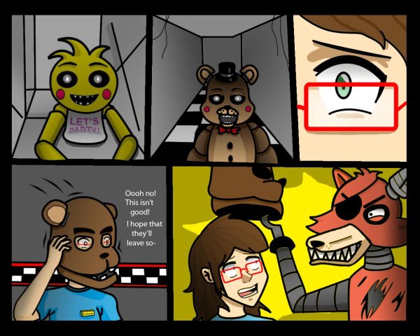 комиксы про фнаф