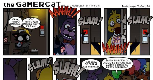 пять ночей с фредди комикс