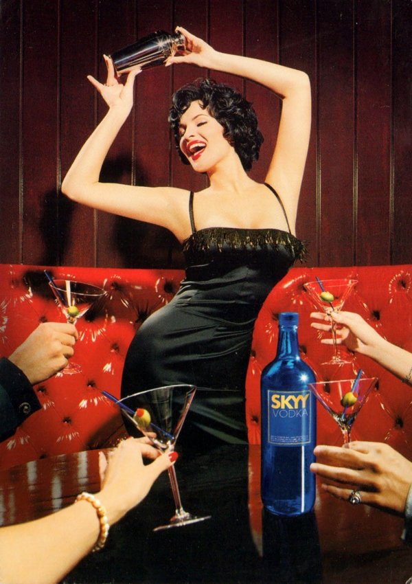 красивые девушки и алкоголь