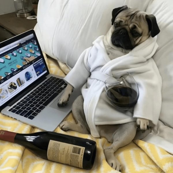 милые мопсы