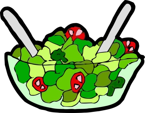 салат мультяшный