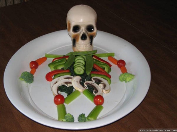 хэллоуин еда