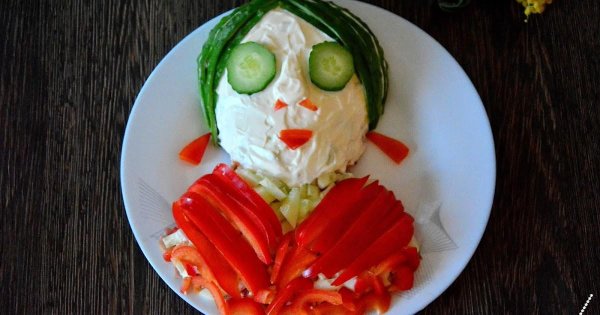 прикольные салаты