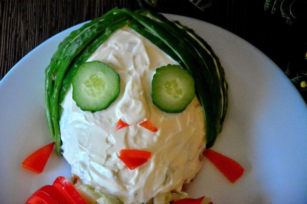 прикольные салаты