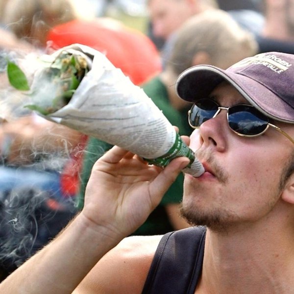 курение травы