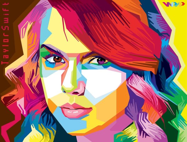 стилизованные портреты