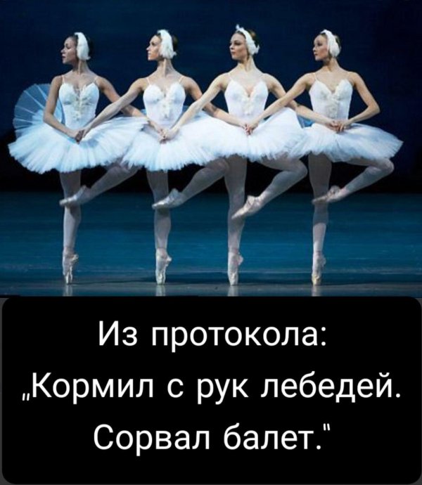 балет лебединое озеро