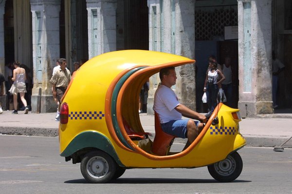 taxi in cuba