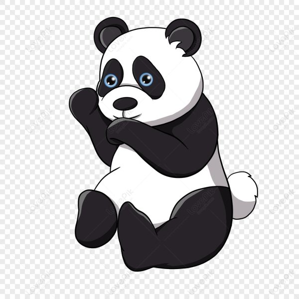 панды мультяшные