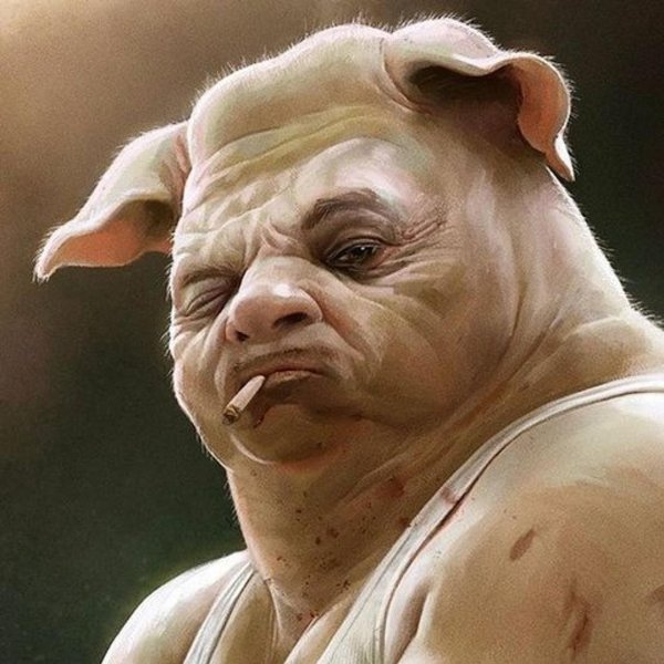 люди свиньи
