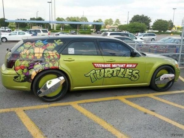 необычные машины