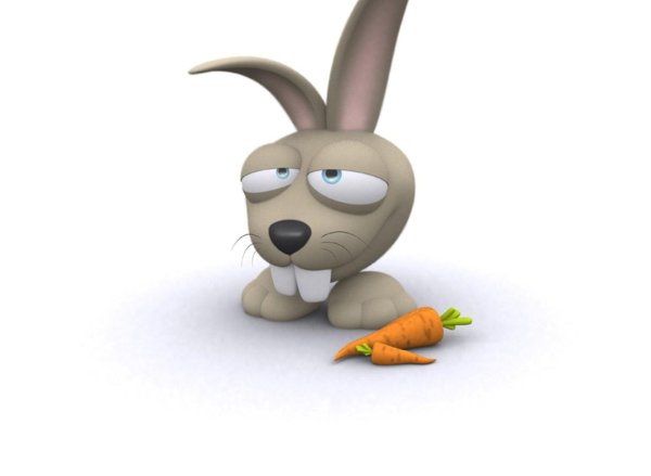 зайцы мультяшные