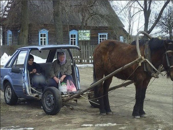 гужевая повозка