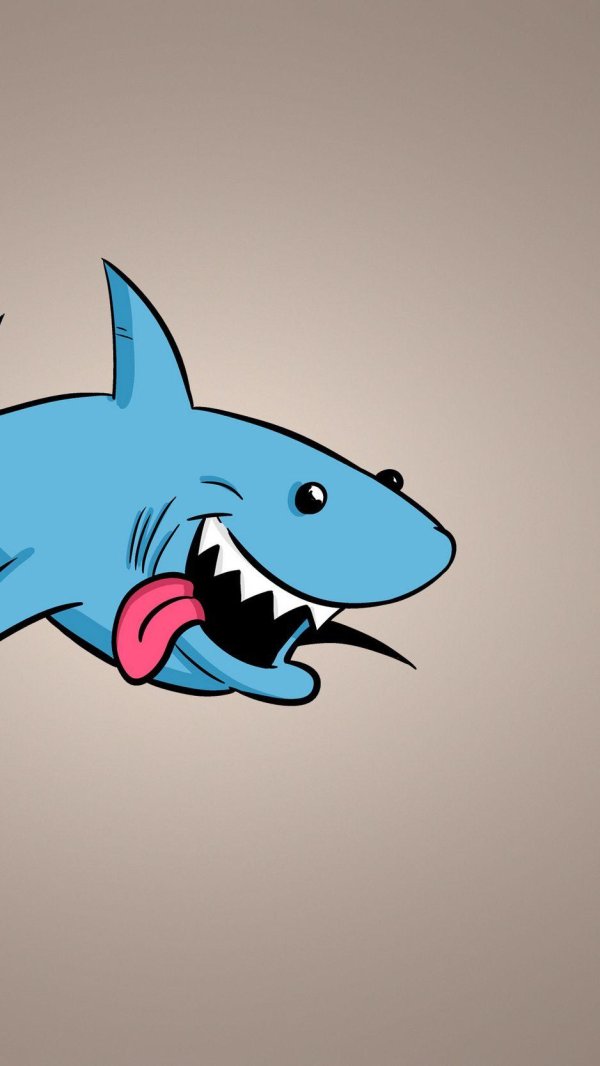 акула рисунки