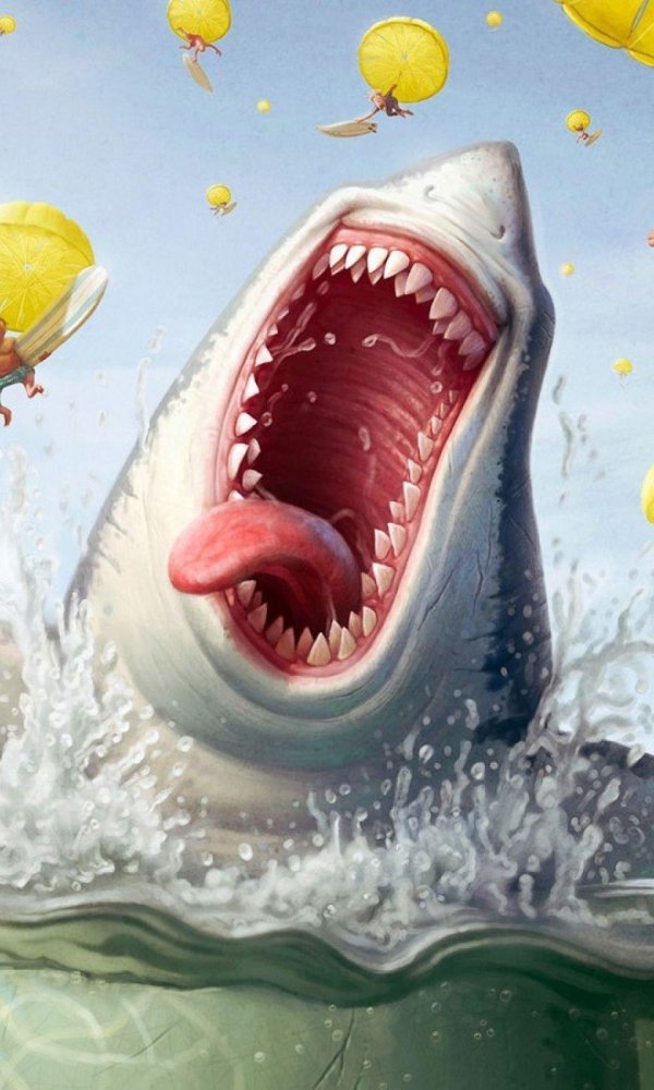 пасть акулы