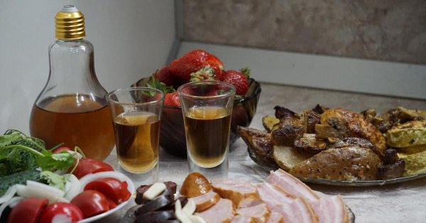 закуска к самогону