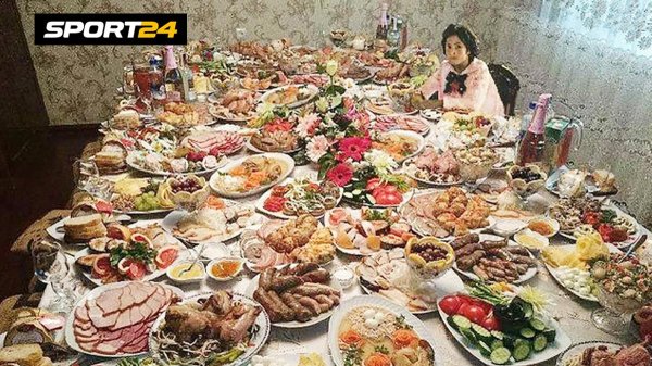 праздничные стол