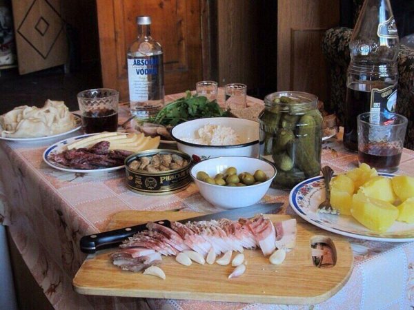 закуски к водке
