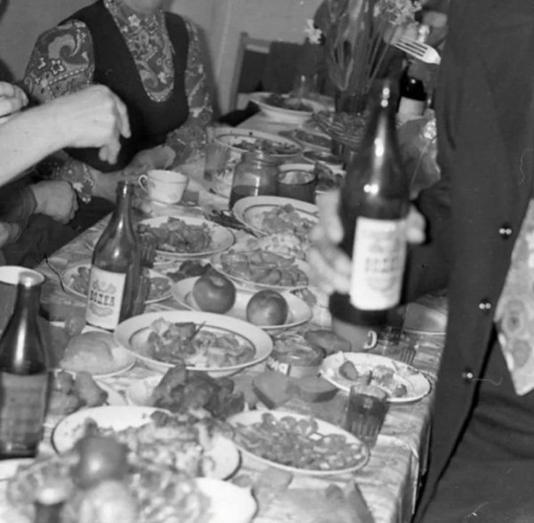 праздничное застолье в ссср