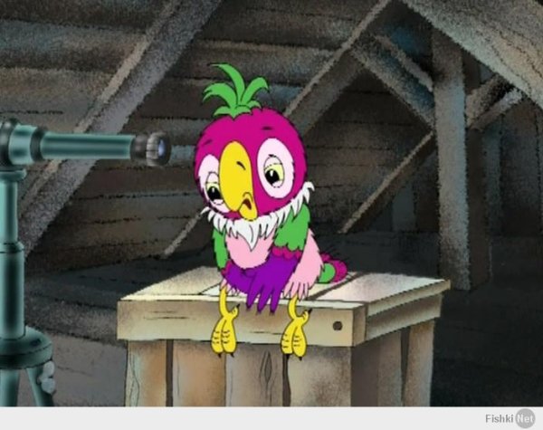 попугай кеша герои мультфильма