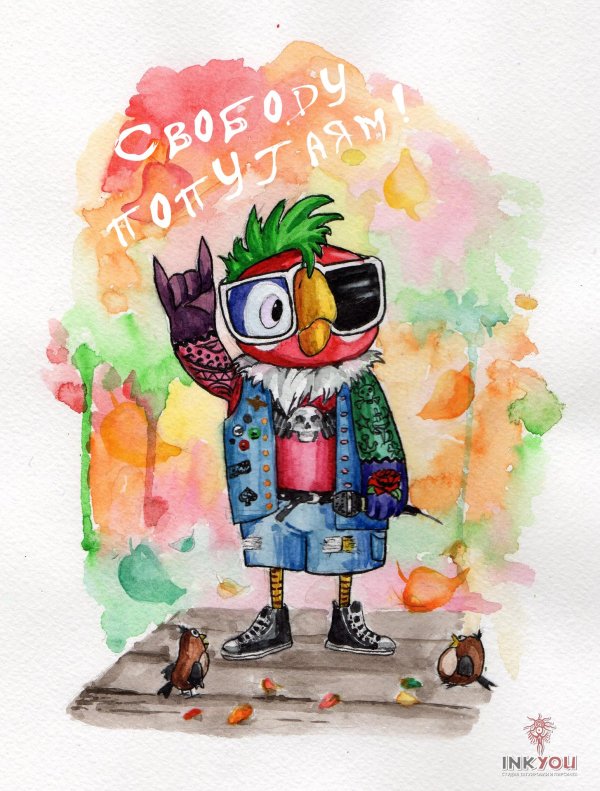 свобода попугаям