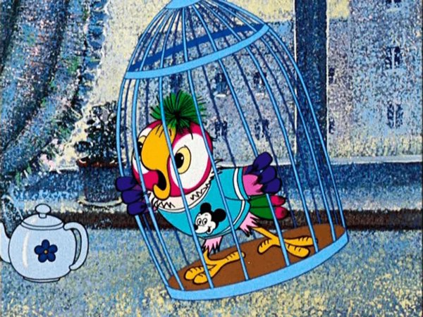 кеша в клетке свободу попугаям