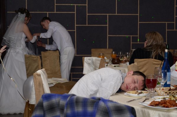 пьяная невеста