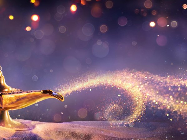 волшебная лампа аладдина