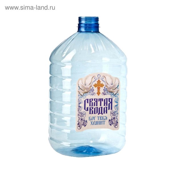 вода негазированная святой источник 5л