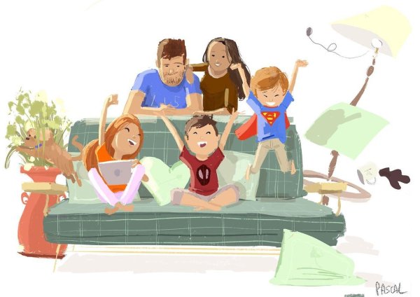 семейные рисунки