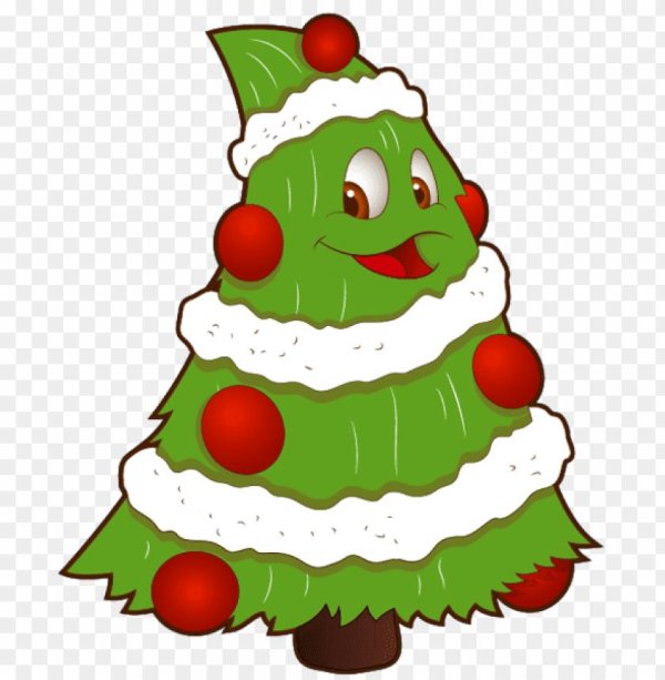 елки мультяшные