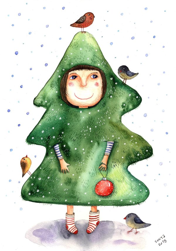 милые иллюстрации