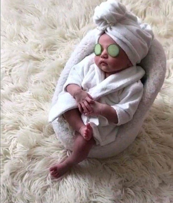 фотосессия новорожденного прикол