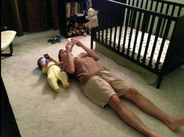 забавный папа