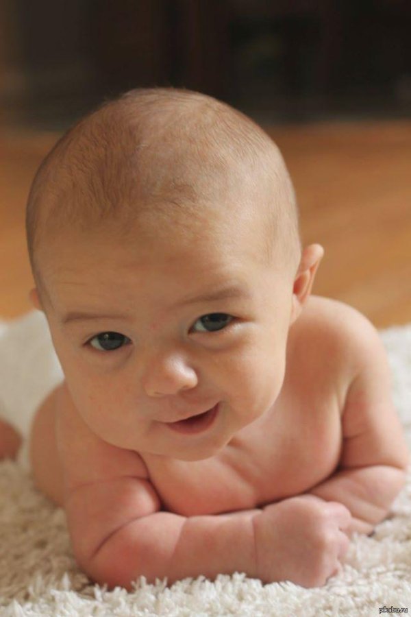 счастливые младенцы