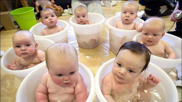 купание малыша