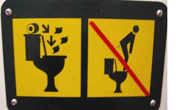 знаки туалета