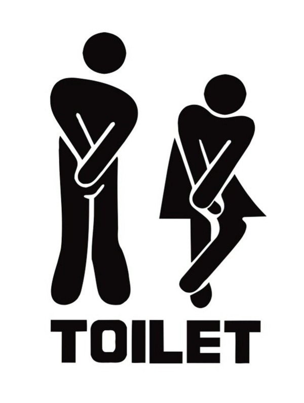 знаки туалета