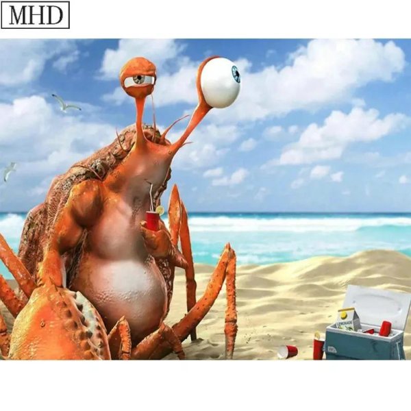 веселый краб