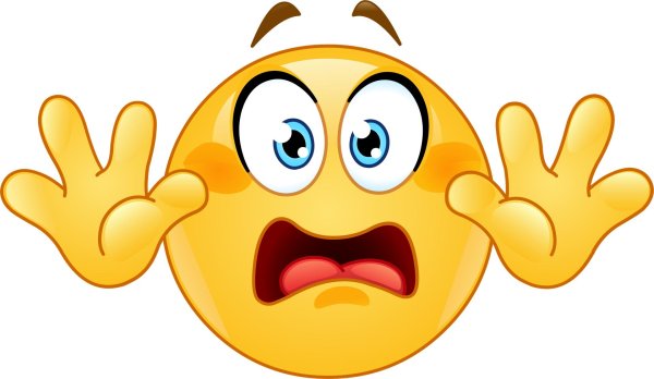 смайлики страх