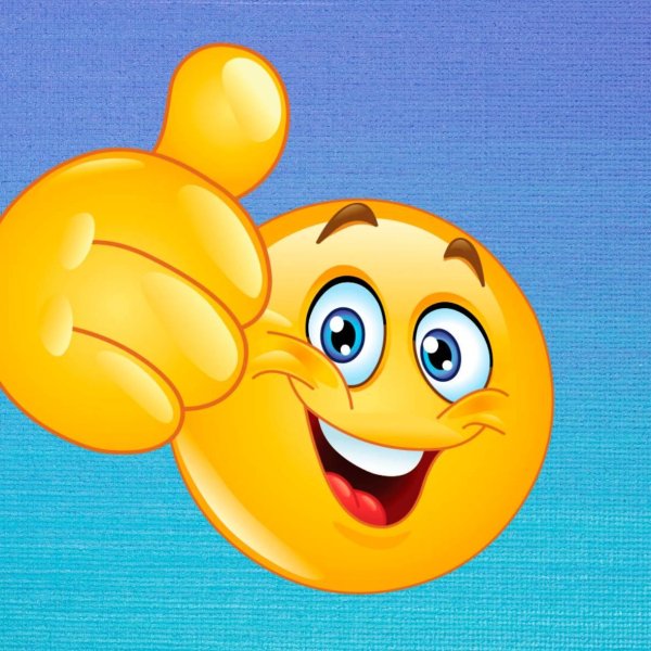 радостные смайлики