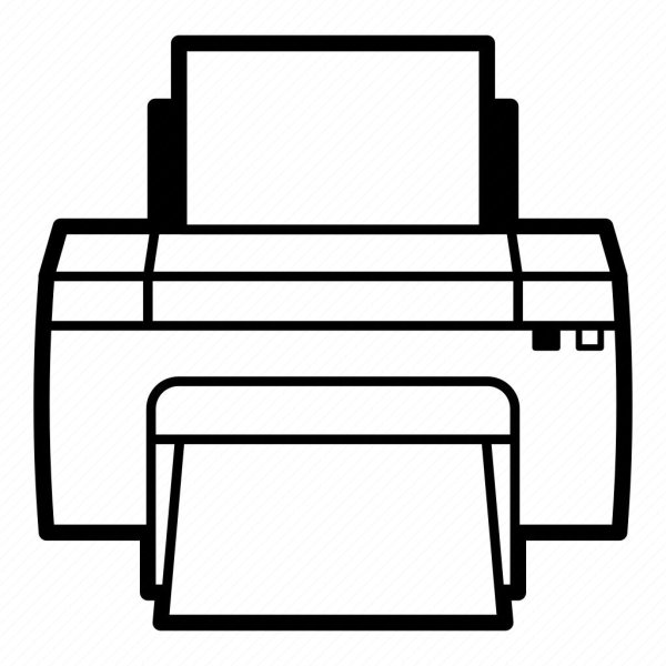 эскиз принтера